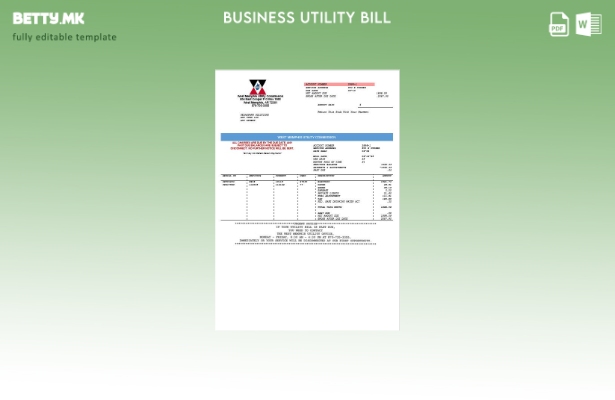 Сметката за комунална комисија за деловни комунални услуги во САД Западен Мемфис